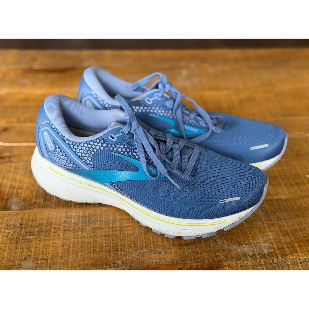 Womens Brooks Ghost 14 Running Shoes Sz 8 Used 1203561B456 - Picture 2 of 6